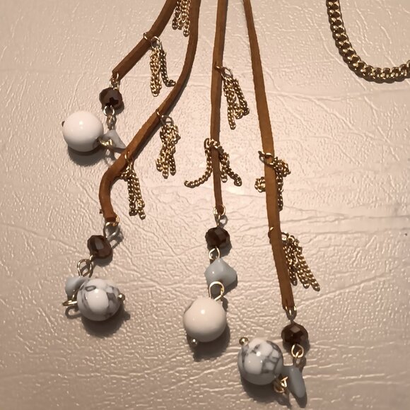 Charlie Paige Euro Collection NWT jewelry lot tassel necklace & drop earrings - Picture 3 of 12